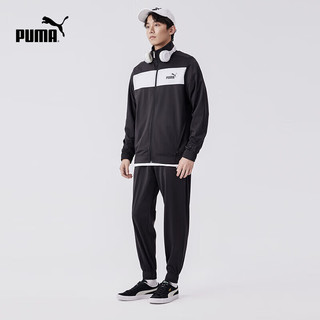 彪马PUMA【尺码偏小】套装男子春季撞色运动休闲两件套678477 XL 【尺码偏小】XL