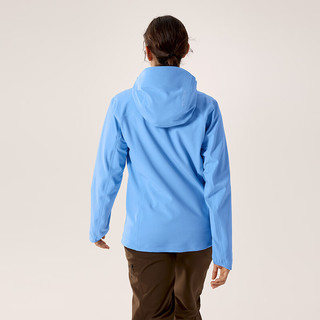 ARC'TERYX始祖鸟 GAMMA MX HOODY 防风 女子 软壳夹克 GLACIAL/惠斯勒蓝 XS