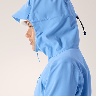 ARC'TERYX始祖鸟 GAMMA MX HOODY 防风 女子 软壳夹克 GLACIAL/惠斯勒蓝 XS
