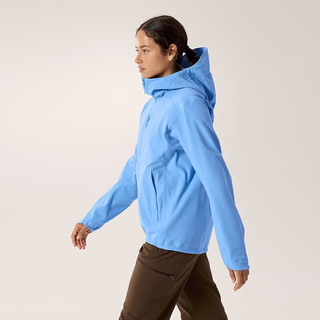 ARC'TERYX始祖鸟 GAMMA MX HOODY 防风 女子 软壳夹克 GLACIAL/惠斯勒蓝 XS