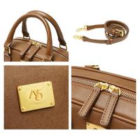 15MINS 保龄球包包女2025百搭手提包单肩包斜挎包时尚女包