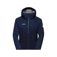 限尺码：MAMMUT Ultimate Comfort男女防风防水连帽软壳上衣 1011-01960-女款-5118-