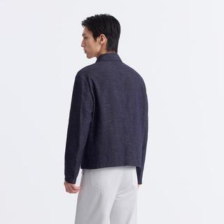  ERDOS/鄂尔多斯 棉麻混纺 男士夹克