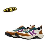 KEEN KS86 舒适透气 男子休闲运动鞋 砂金棕/柳草青 42