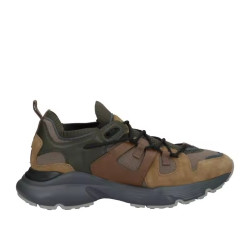 TOD'S 男士休闲绒面拼接透气运动鞋 二色可选