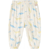 戴维贝拉（DAVE＆BELLA）夏装男童裤子儿童宝宝薄款防蚊裤婴儿长裤小童宽松透气休闲裤 恐龙印花 110cm（身高100-110cm）