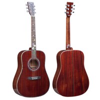 马丁密思36寸全单板民遥吉他41寸专业演奏加振电箱全实木乐器 MS735-41寸D桶全单