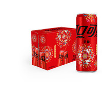 可口可乐（Coca-Cola）马年生肖罐 可乐碳酸饮料汽水0糖0脂330ml*二十罐 年货礼盒整箱装 330ml*二十罐*2箱