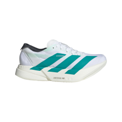 adidas 女 跑步系列 ADIZERO ADIOS PRO 4 W 跑步鞋 JR1247 白/纯蓝绿36