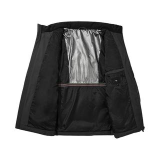 海澜之家（HLA）羽绒服男立领商务保暖大码外套男冬季HWRAW4J013A 黑色31 L