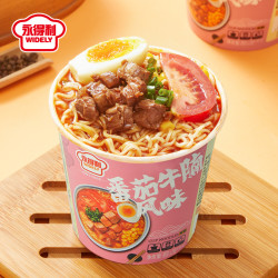 永得利 方便面番茄牛腩即食泡面夜宵速食面食日式豚骨拉面