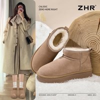 【清仓合集59元起】ZHR2025冬季雪地靴保暖棉靴 35