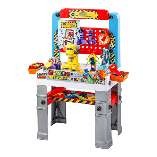 vtech 多功能工作台维修工具箱 中英文早教玩具