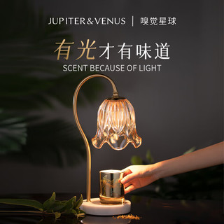 Jupiter & Venus铃兰花香薰融蜡灯香氛灯室内无火散香新年氛围 铃兰花(不含蜡烛)