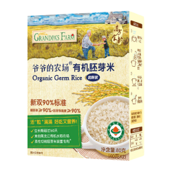 爷爷的农场 爷的农场 婴幼儿有机胚芽米 80g