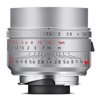 Leica 徕卡 SUMMILUX-M 35mm F1.4 APSH 标准定焦镜头 徕卡M卡口 46mm 银色