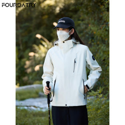FOURDATRY 山系情侣户外防风防寒保暖单衣