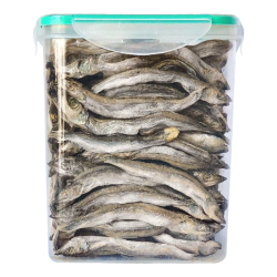 狼孩儿 猫零食冻干桶350g多春鱼猫咪零食幼猫成猫通用型 冻干多春鱼丨350g