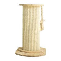 梵都宠舍猫抓板猫抓垫剑麻猫抓柱猫爬架耐磨不掉屑实木猫爬架一体猫玩具