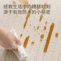 大江地毯客厅简约免洗易打理防水防滑地毯卧室大面积地毯 素菱 300x400cm