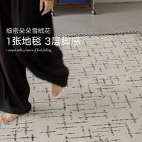 大江地毯客厅简约免洗易打理防水防滑地毯卧室大面积地毯 迹域 200x300cm