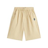 马骑顿（MQD）童装男童短裤2024夏季工装户外防蚊潮酷儿童运动休闲裤子 卡其 160cm