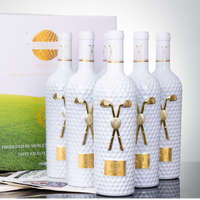 奔驰 法国进口高尔夫珍藏干红葡萄酒750ml*6支装（礼盒+礼袋）适合送礼