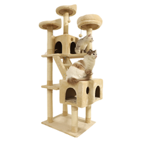 Hoopet 华元宠具（hoopet）猫爬架超大型猫窝猫树一体特大号猫爬柱猫架子猫咪玩具用品猫抓板