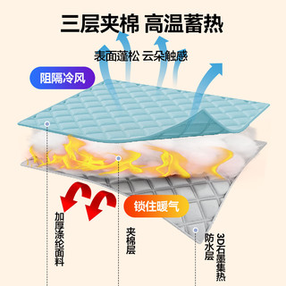 柏格美浴室保暖浴罩浴帐冬季洗澡不冷神器方形免挂帐篷新款家用防寒浴罩 （圆形浴罩）-