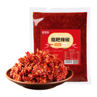 鲜窝窝 糍粑辣椒500g 贵州特产辣椒酱火锅底料炒菜辣子鸡佐餐调味品  糍粑辣椒500g