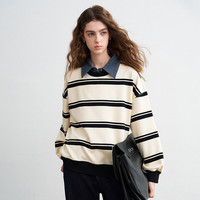 初语 条纹卫衣