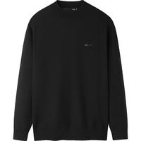 海澜之家长袖针织衫男包芯纱保暖消臭毛衣冬季男 黑色15 XL 180/96A 推荐151~164斤