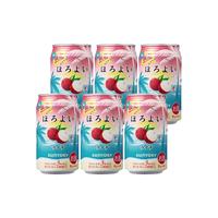 三得利和乐怡预调鸡尾酒苹果味350ml*6罐微酒感低度女士果酒