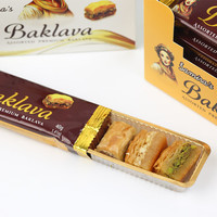 地中海猫土耳其巴克拉瓦零食糕点甜品点心节庆盒装 【-甜点】40g*12整盒