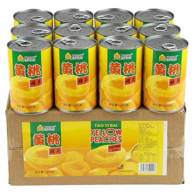桃壹佰 黄桃罐头
