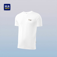 海澜之家 短袖T恤男26新运动简约印花短袖男夏 本白BC L 175/92A 137~150斤