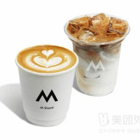 M Stand 香烤坚果拿铁双杯兑换券·1张 1次券