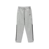 Q21亲子七明治空气层休闲卫裤儿童男女童云感速干长裤子秋冬季新 浅花灰 160cm