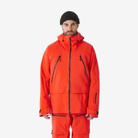 迪卡侬滑雪服男冬季户外运动雪服防风保暖滑雪夹克 红色