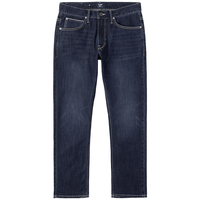 Lee24早秋726标准中腰直脚101+深蓝色男牛仔裤潮流 深蓝色 34