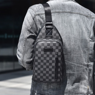 CHUONGKAIYE 新款 男士 斜挎包 潮流单肩包 大容量休闲挎包