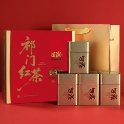 徽六 特级 祁门红茶 年货高端礼盒装*280g!+2000品鉴