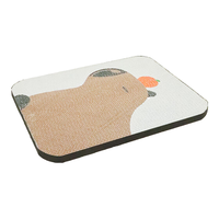 乐优派LOVE YOU PET猫抓板贴墙立式磨爪器挂墙耐抓耐磨猫爪板猫玩具 水豚 水豚猫抓板