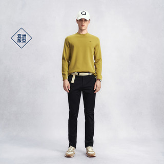 GANT/甘特25年秋冬男圆领针织衫高弹针织内搭百搭亲肤毛衫 248-驼色 L
