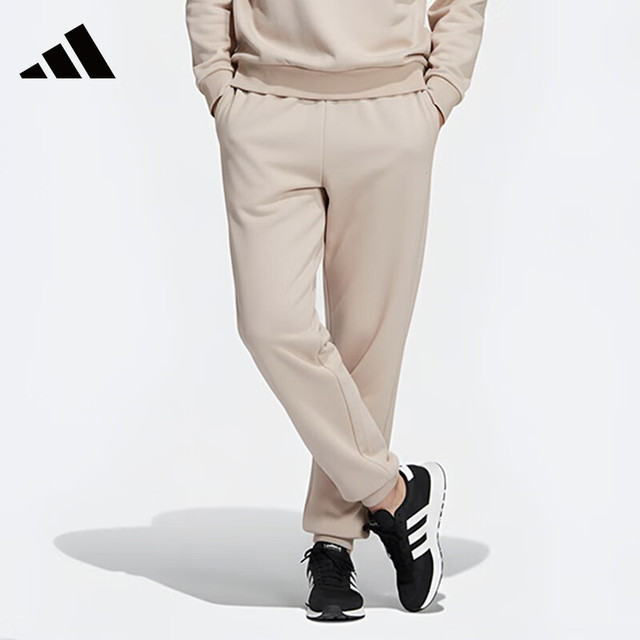 基础款闭眼入：adidas 男女款休闲运动裤 HY2693