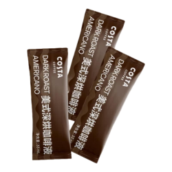 COSTA 咖世家 咖世家美式深烘咖啡液冷萃液黑咖啡 美式33ml*3