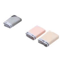 芬腾可安（FENTENGCARE）纯棉女士内裤抗菌性感透气美式运动简约不夹臀三角裤QHBK1377