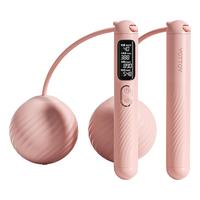 无绳跳绳减肥专用男健身运动女专业燃脂负重室内静音中考跳绳计数