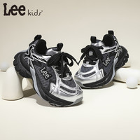 LEE KIDS 透气 儿童运动鞋 26 【脚长162mm】 黑色