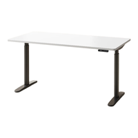 ELYDO 蓝立哆 H2s Pro 电动升降桌 象牙白色 1.2*0.6m 方形桌腿款